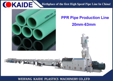 Γραμμή παραγωγής 75mm σωλήνων Glassfiber PPR σωλήνας 160mm PPR που κατασκευάζει τη μηχανή