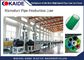 HDPE πλαστική γραμμή παραγωγής σωλήνων πυρήνων σιλικόνης, γραμμή παραγωγής Microduct υψηλής ταχύτητας